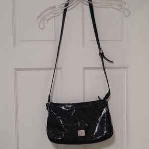 [SOLD] Liz Claiborne Faux Patent Leather Crossbody